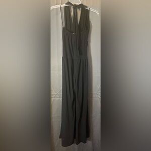 Love More woman’s Jumpsuit Halter One Piece Casual Wide Leg Sz:M black